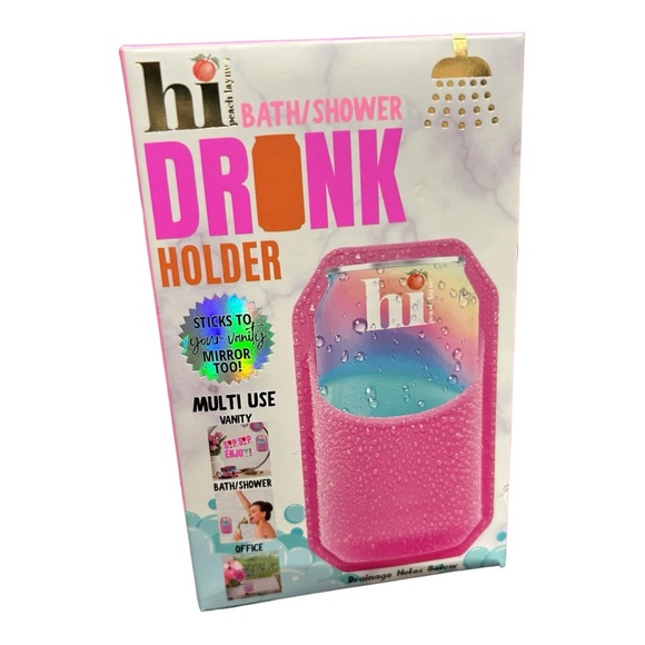 hi peach layne, Bath/Shower Drink, Multi User Holder - Picture 3 of 6